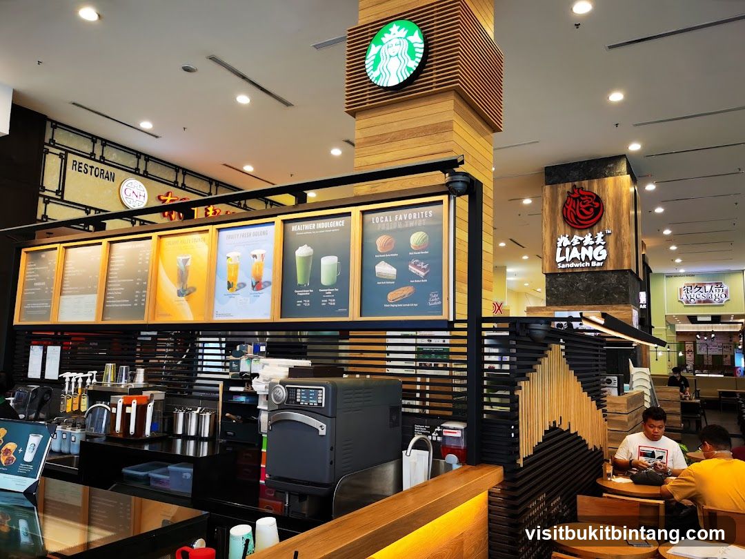 Starbucks and Liang Sandwich Bar