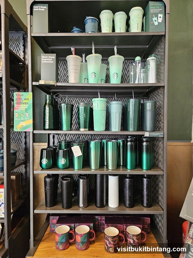 Starbucks Merchandise Display
