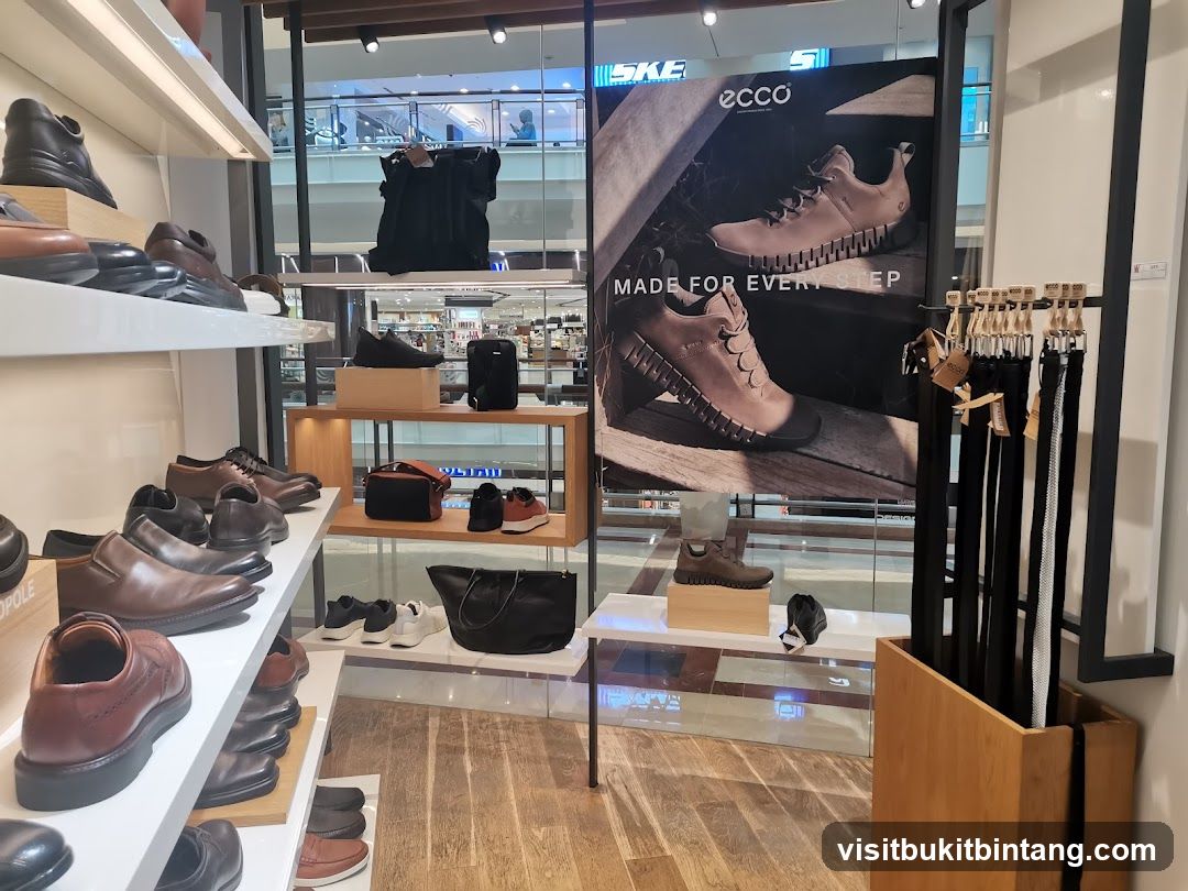 Ecco Shoe Store Display