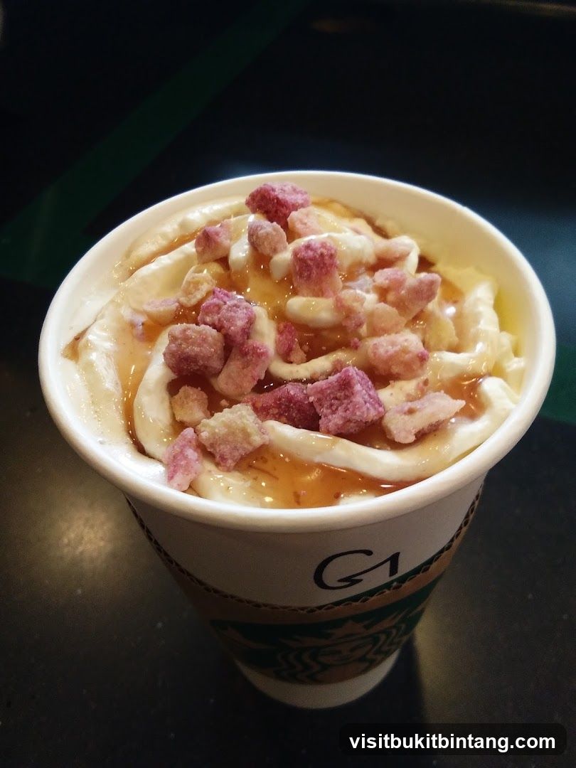 Coffee Drink with Whipped Cream and Toppings