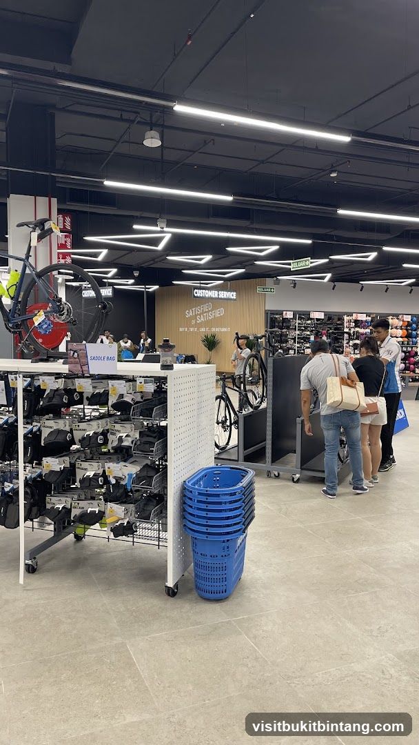 Sports Equipment Store Interior