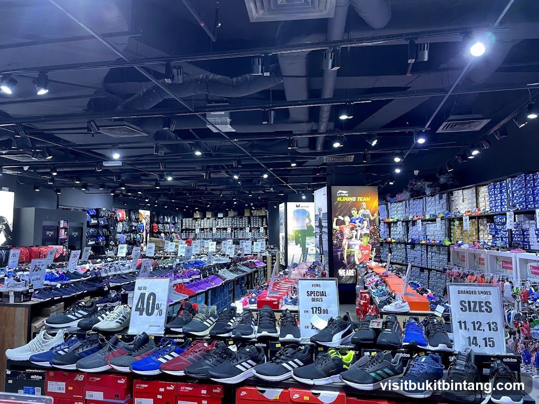 Sports Shoe Store Display