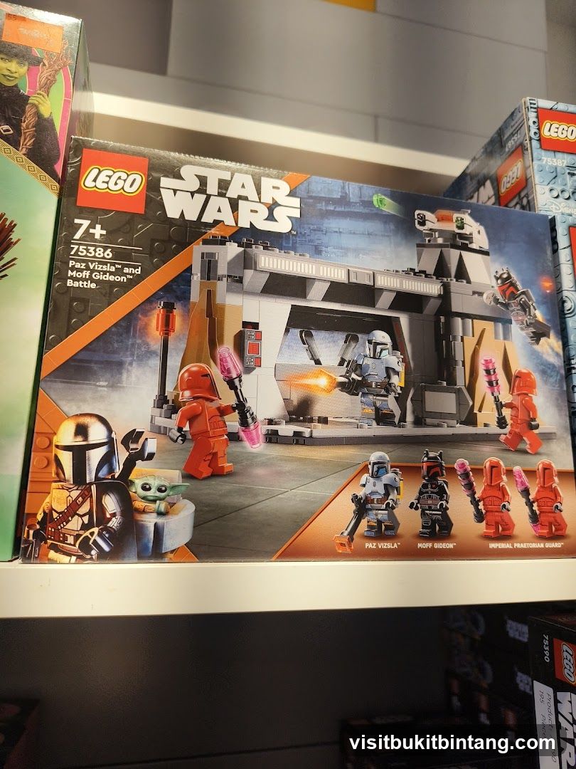 LEGO Star Wars Paz Vizsla and Moff Gideon Battle Set