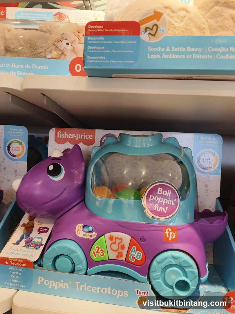 Fisher-Price Poppin' Triceratops Toy