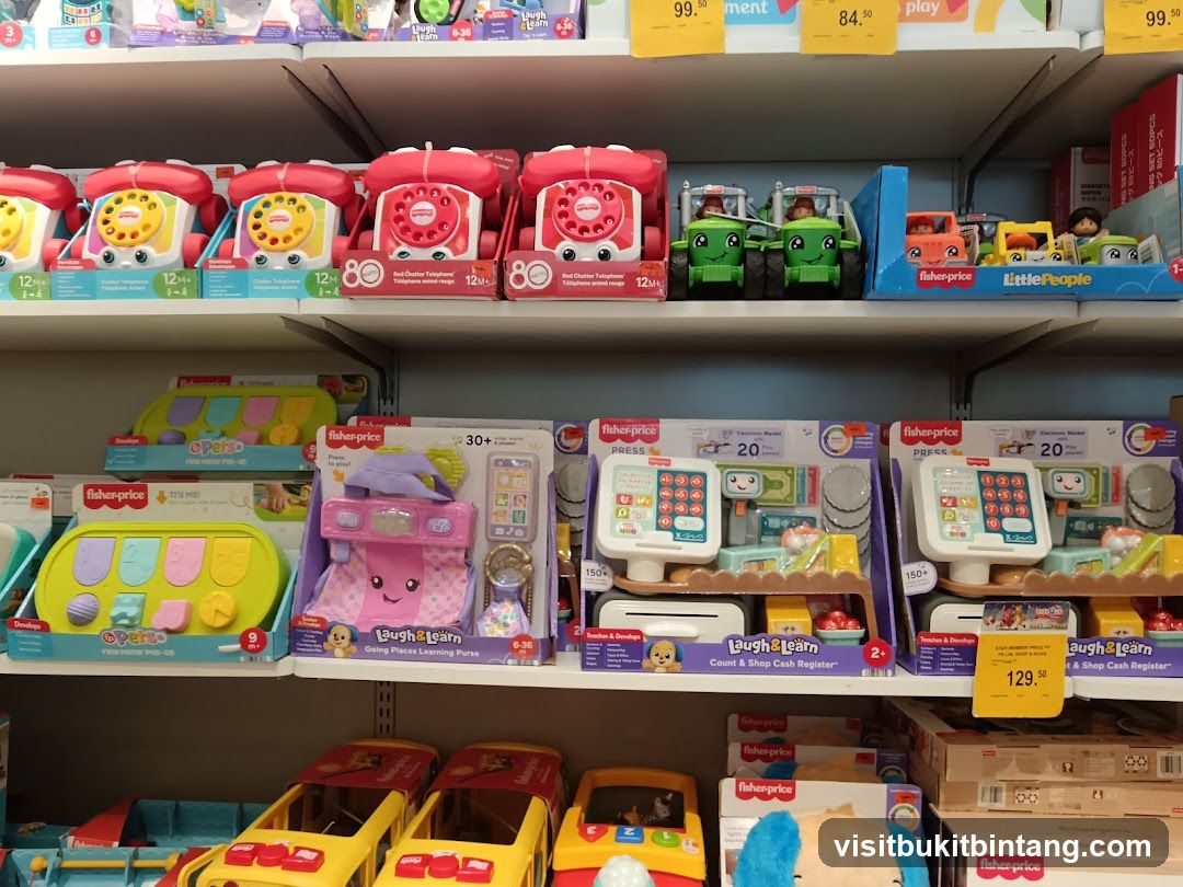 Toys on Shelves