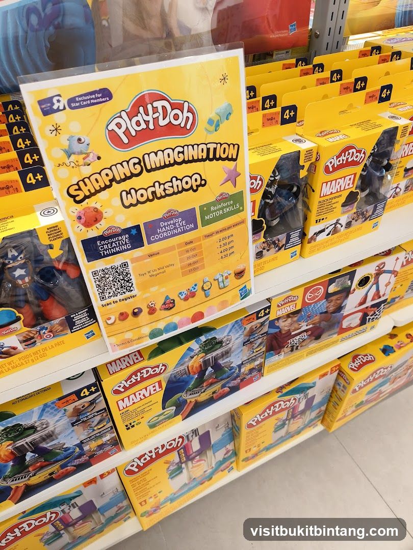 Play-Doh Shaping Imagination Workshop Poster