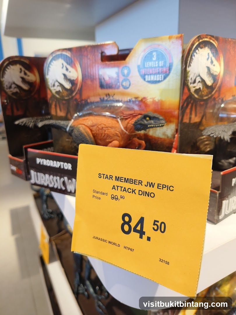 Jurassic World Attack Dino Toy