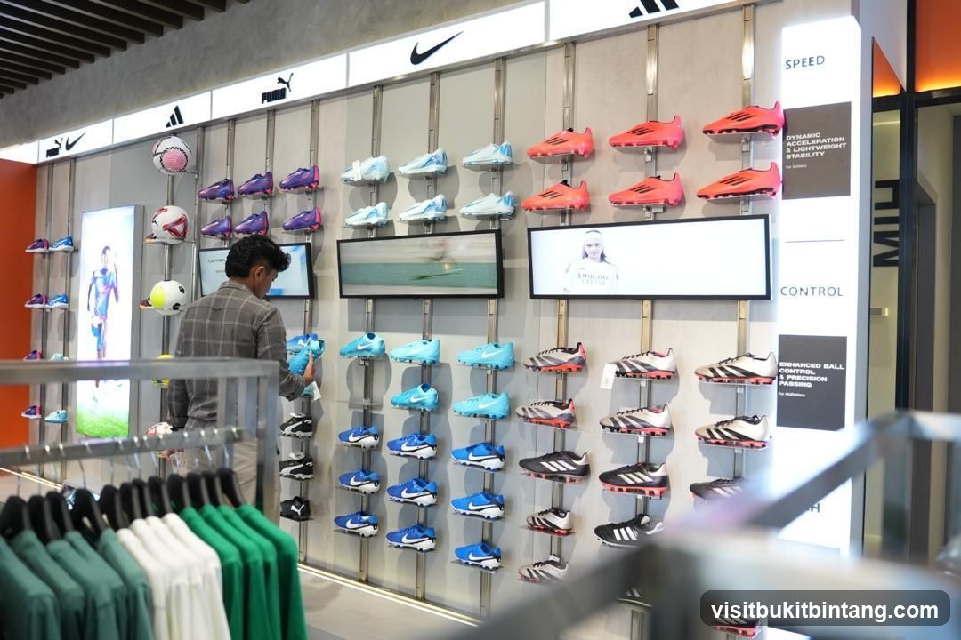 Sports Shoe Store Display