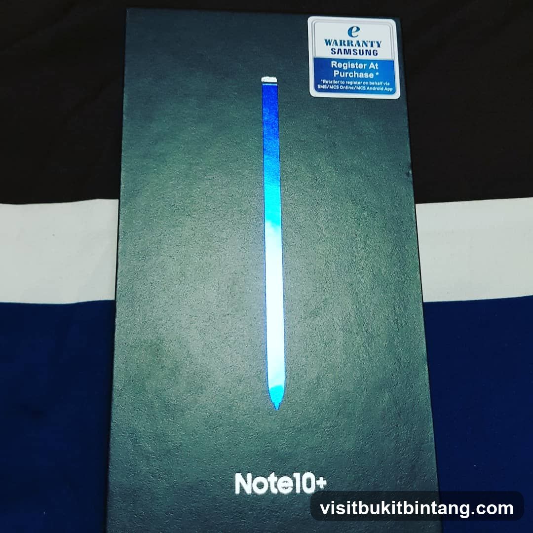 Samsung Note10+ Box