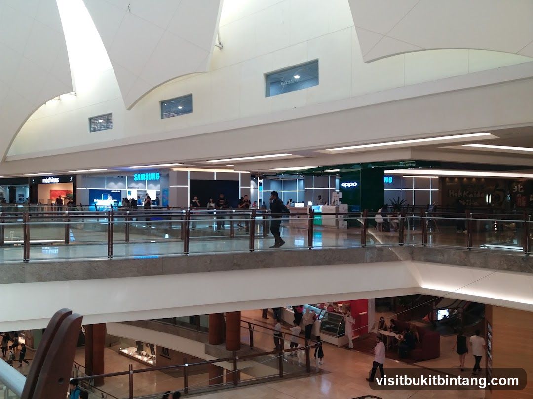 Mall Interior with Shops