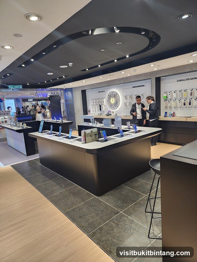 Electronics Store Display