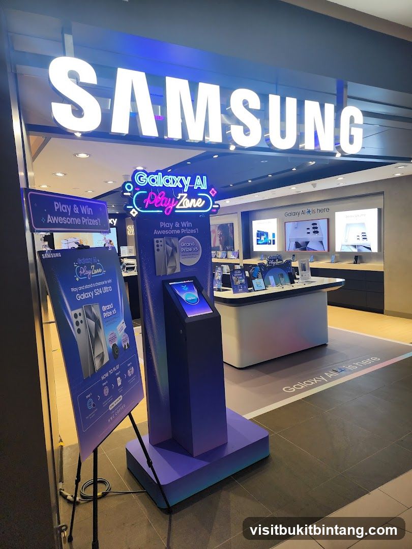 Samsung Store Entrance
