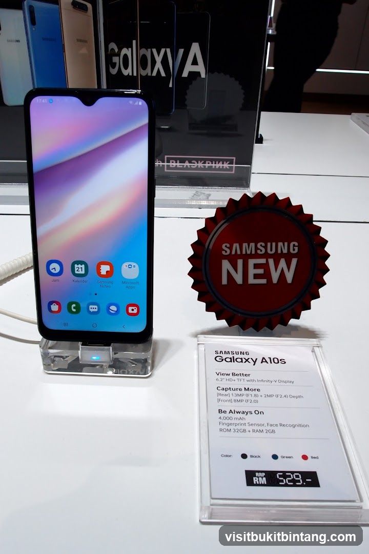 Samsung Galaxy A10s Display