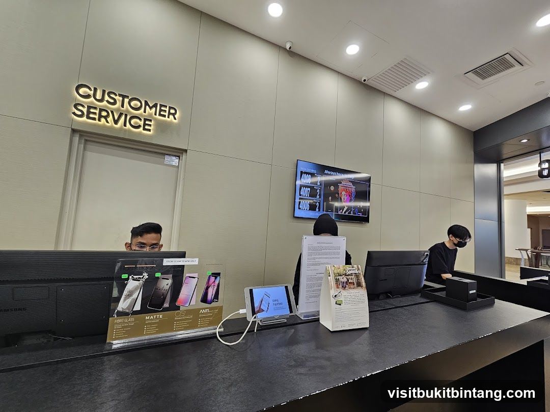 Customer Service Counter