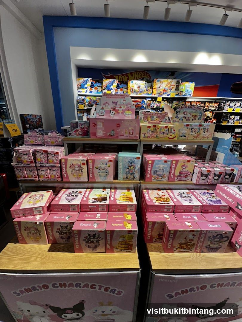 Sanrio Characters Merchandise Display