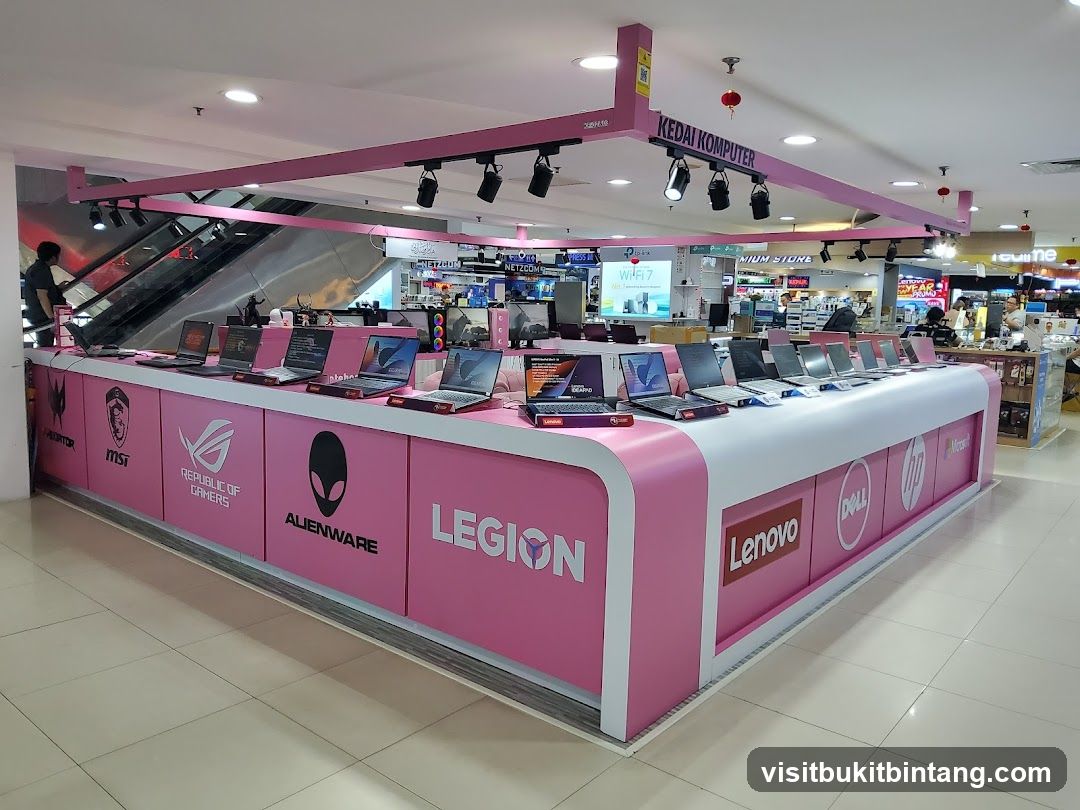 Computer Store Display