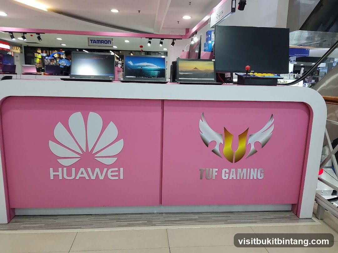 Huawei and TUF Gaming Display