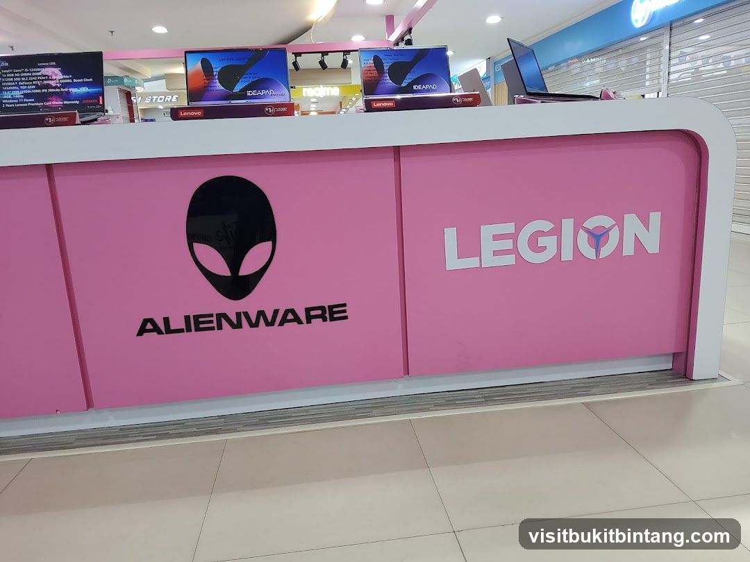 Alienware and Legion Branded Counter