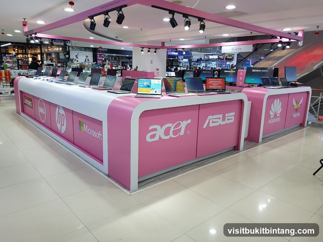 Electronics Store Display