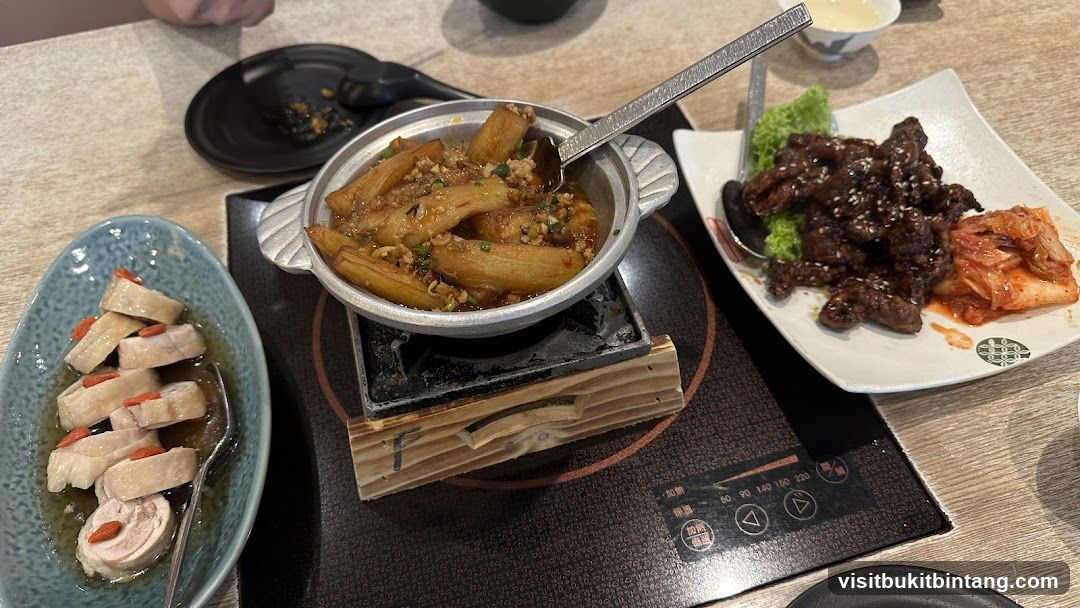 Table with Chinese Dishes
