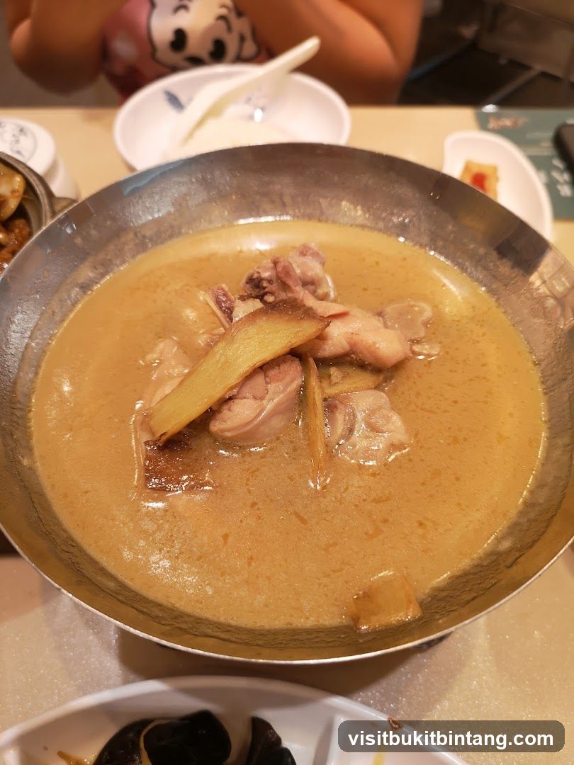 Chicken Soup with Ginger