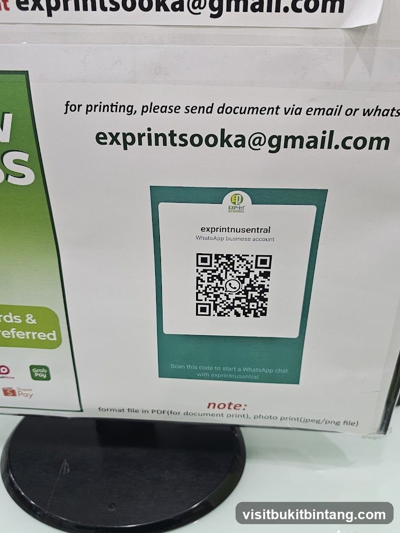 Printing Services Information
