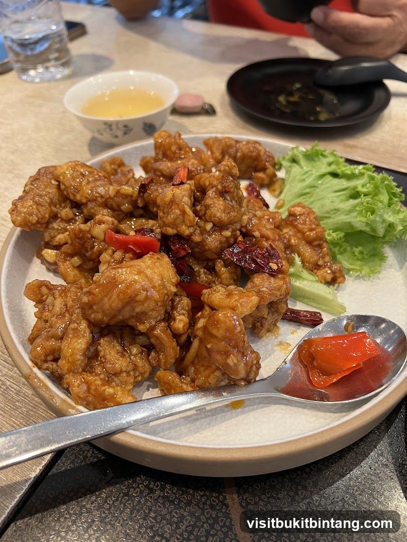 Spicy Fried Chicken Dish
