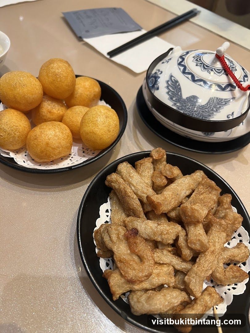 Fried Snacks and Tea Set