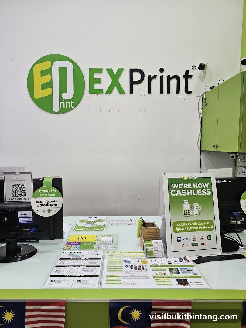 Printing Services Counter