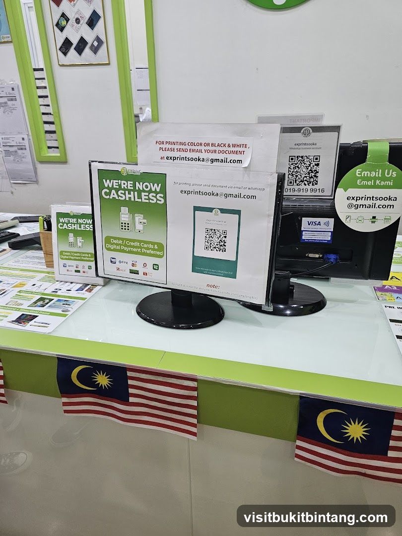 Cashless Payment Counter