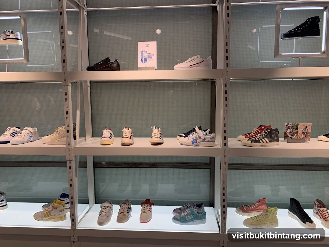 Adidas Shoe Display