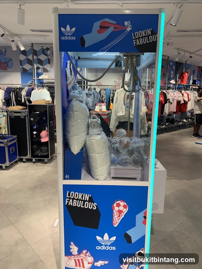 Adidas Claw Machine