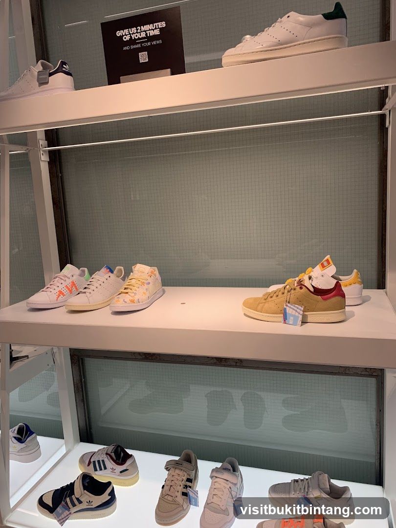 Adidas Sneakers Display