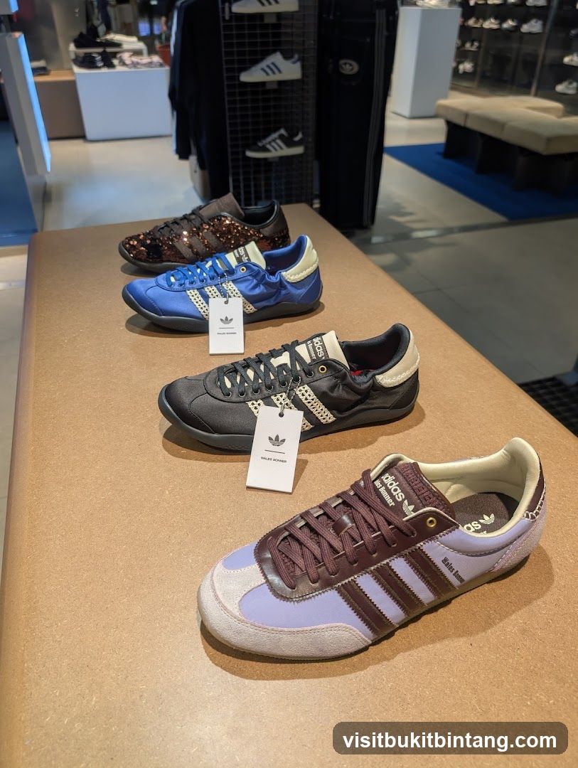 Adidas Sneakers Display