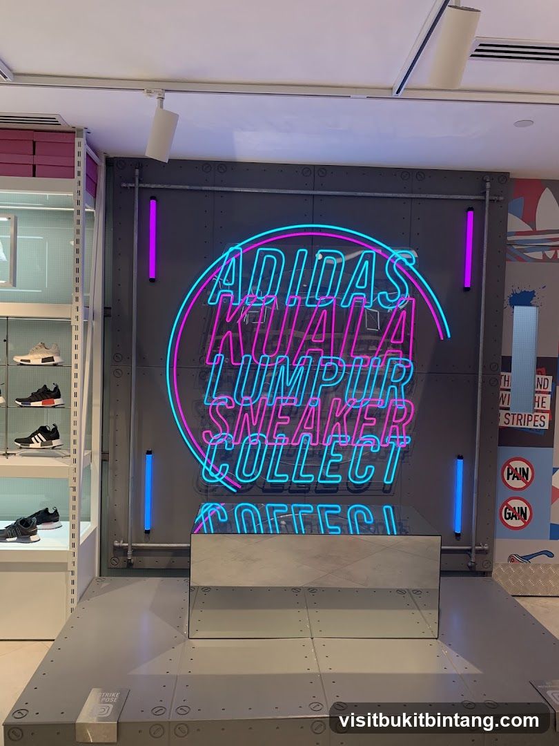 Adidas Kuala Lumpur Sneaker Collect Neon Sign