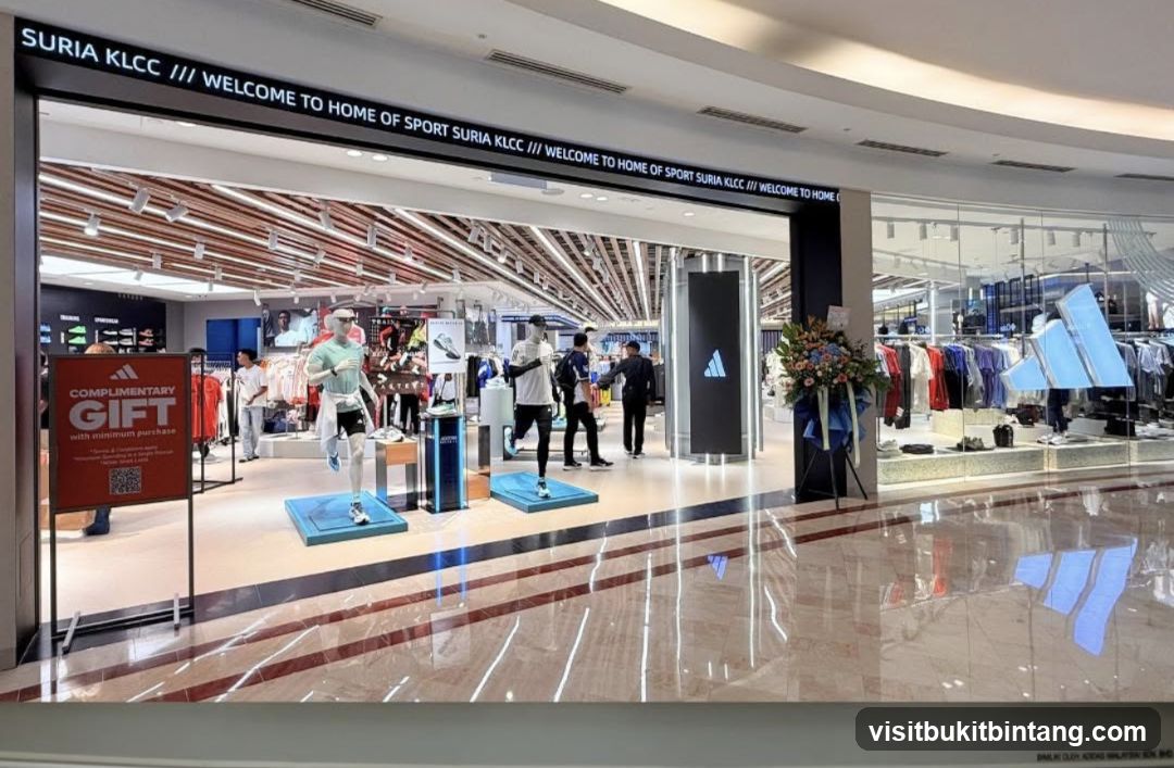 adidas Shopping Center Kuala Lumpur