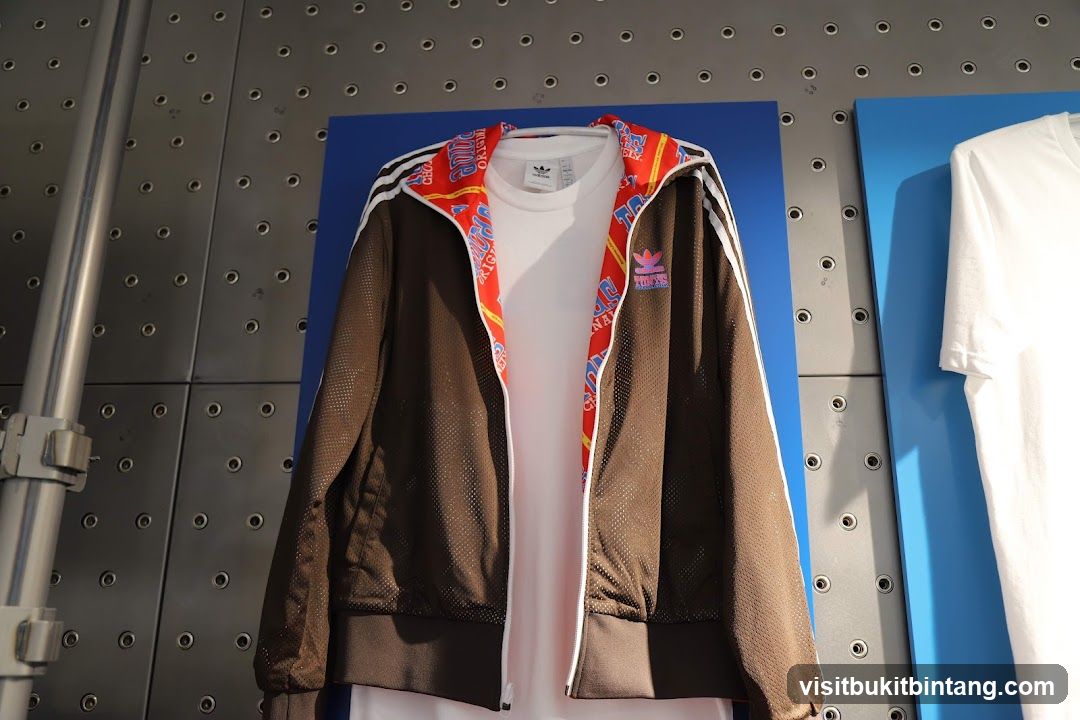 Adidas Track Jacket and T-Shirt