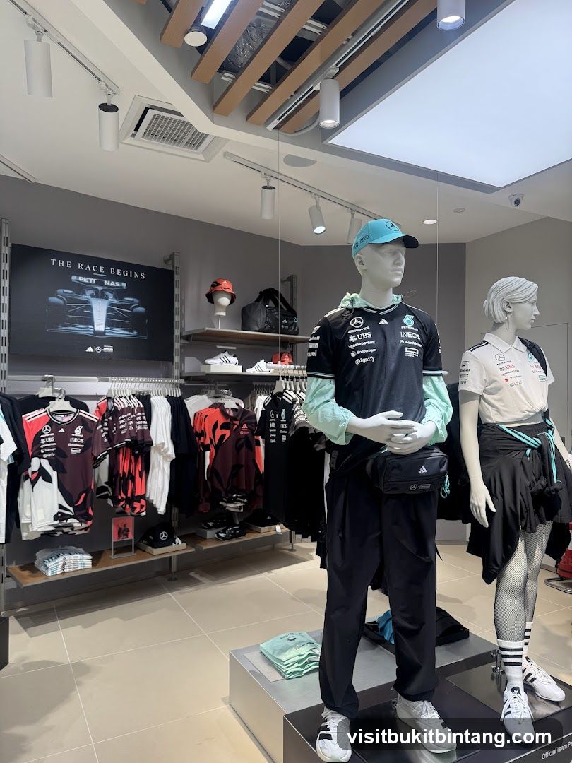 Mercedes-Benz Merchandise Display
