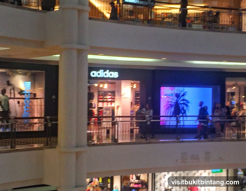 Adidas Storefront in Mall