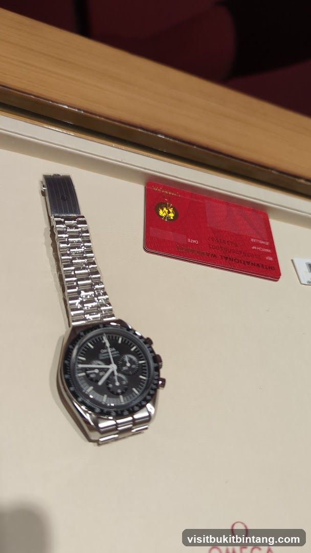 Omega Watch and Warranty Card