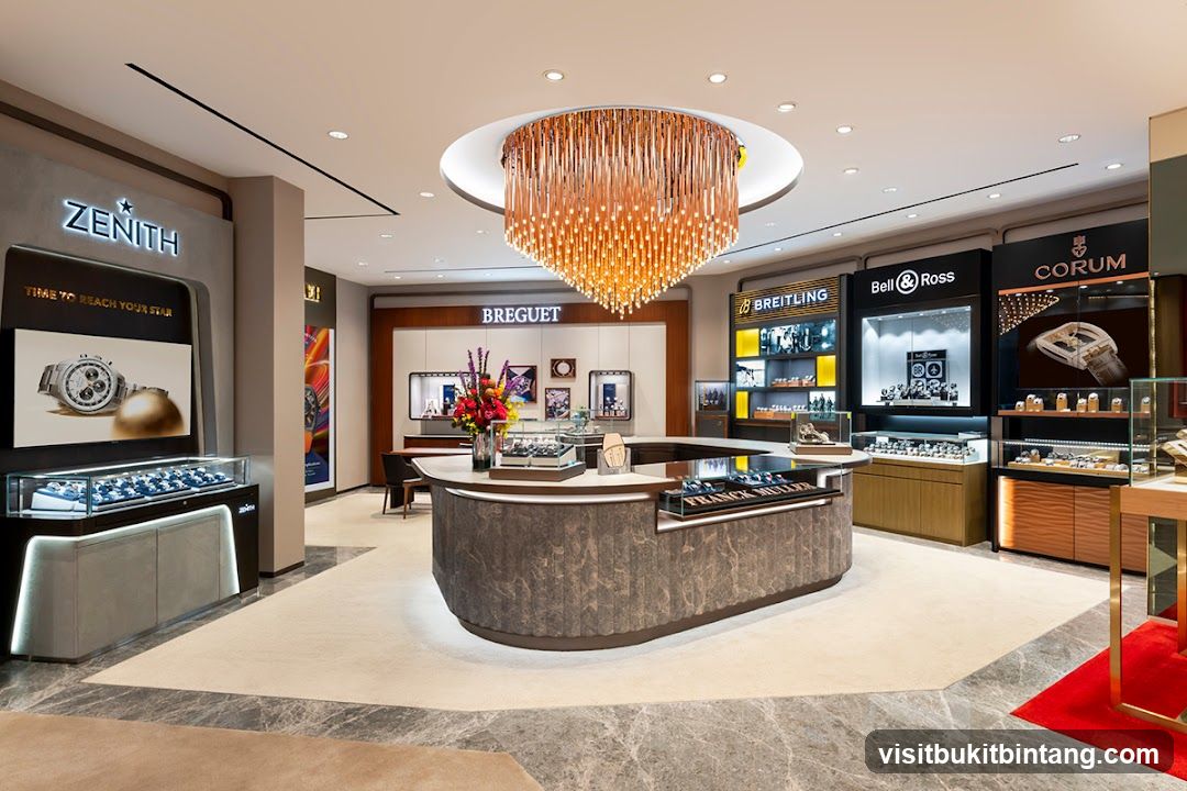 Luxury Watch Store Interior