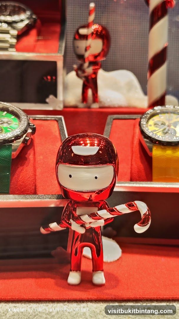 Christmas Display with Watches