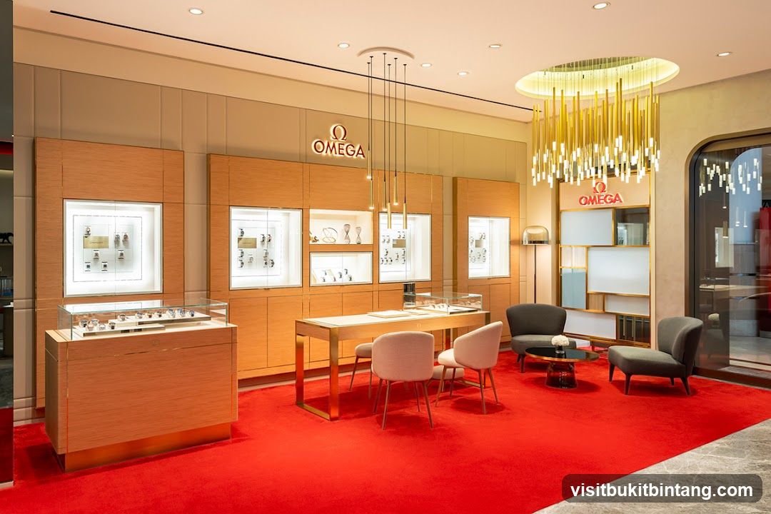 Omega Watch Store Interior