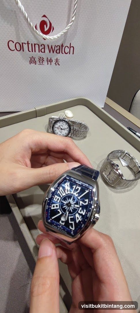 Watches on Display