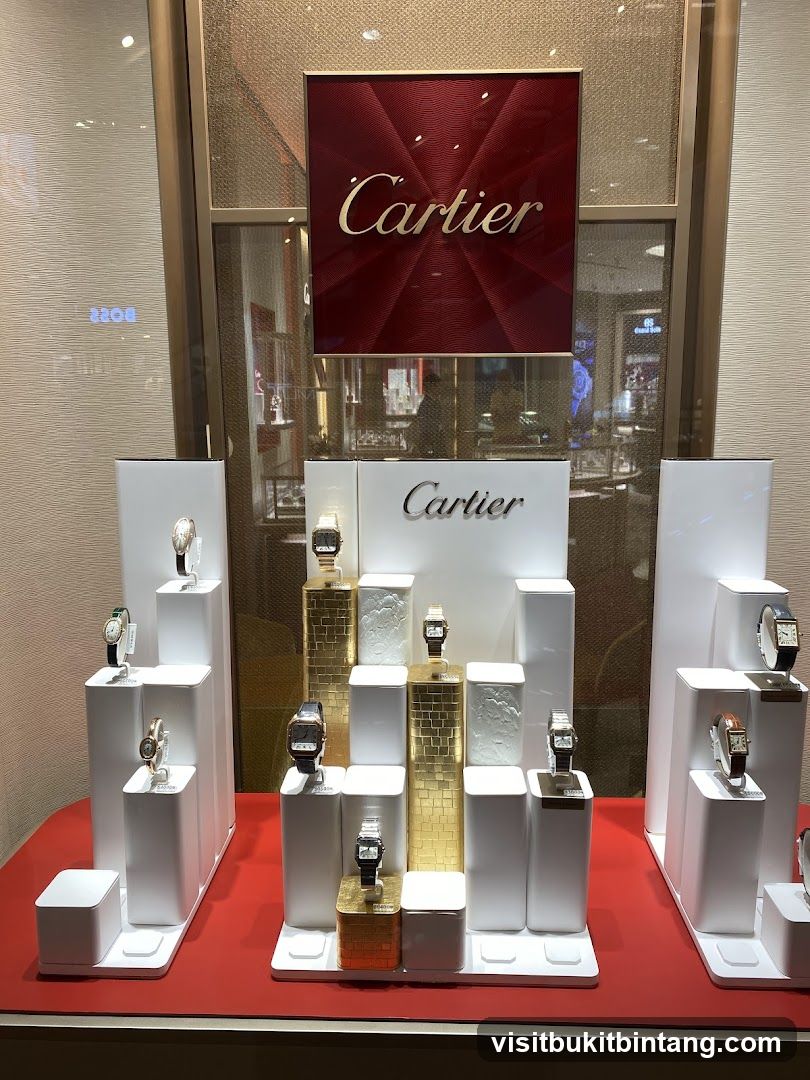 Cartier Watch Display