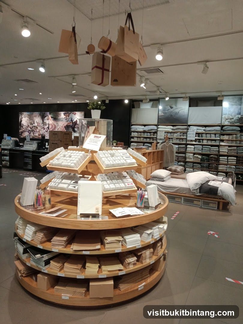 Stationery and Home Goods Display