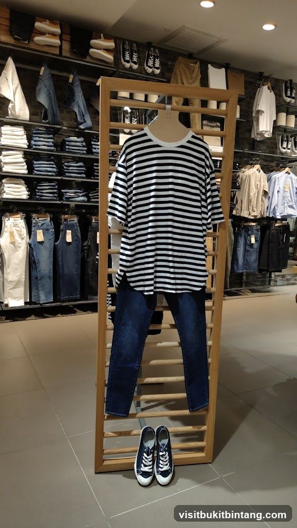 Mannequin Display with Clothing and Shoes