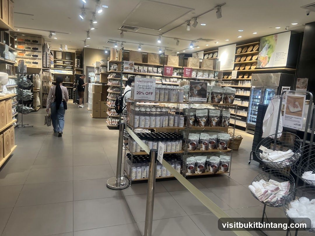 Store Interior with Merchandise