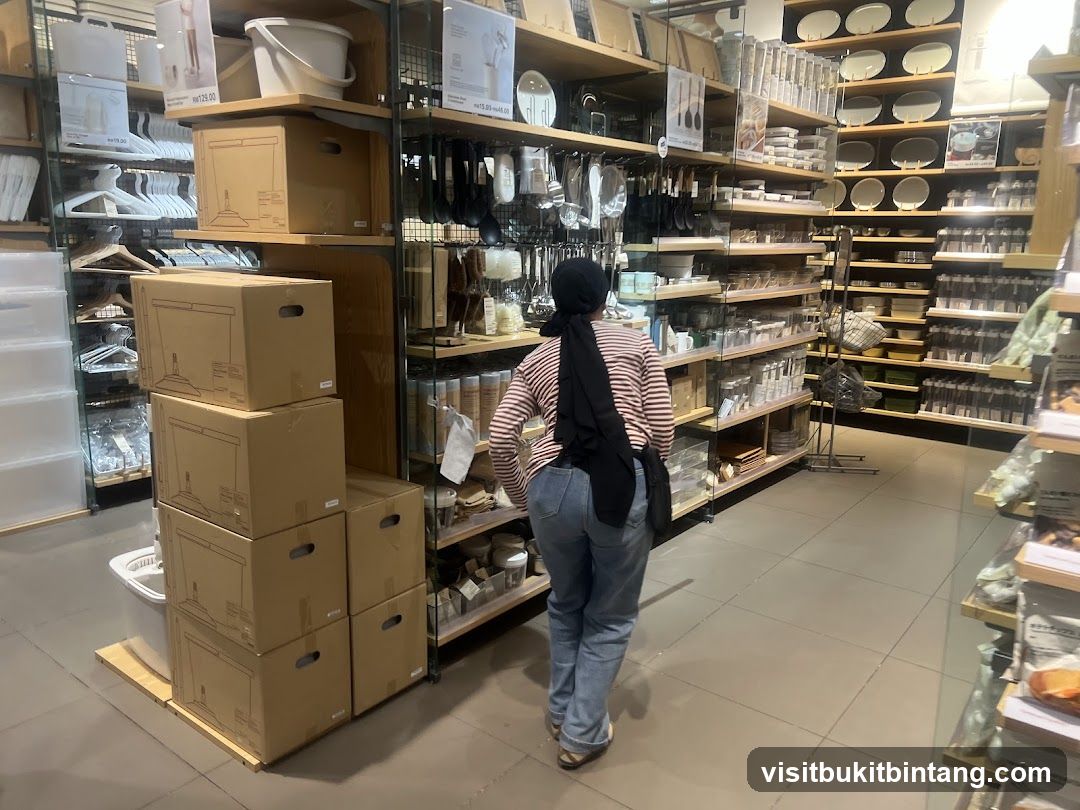 Store Interior with Housewares
