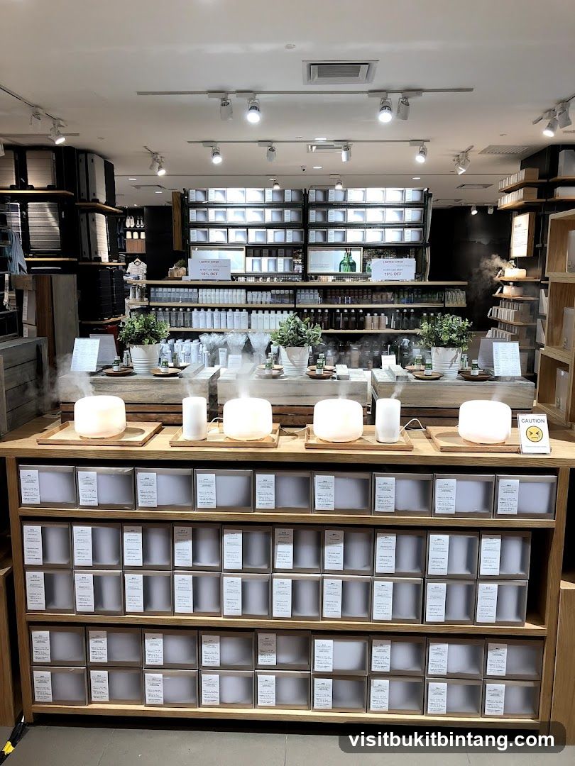 Diffusers and Home Goods Display